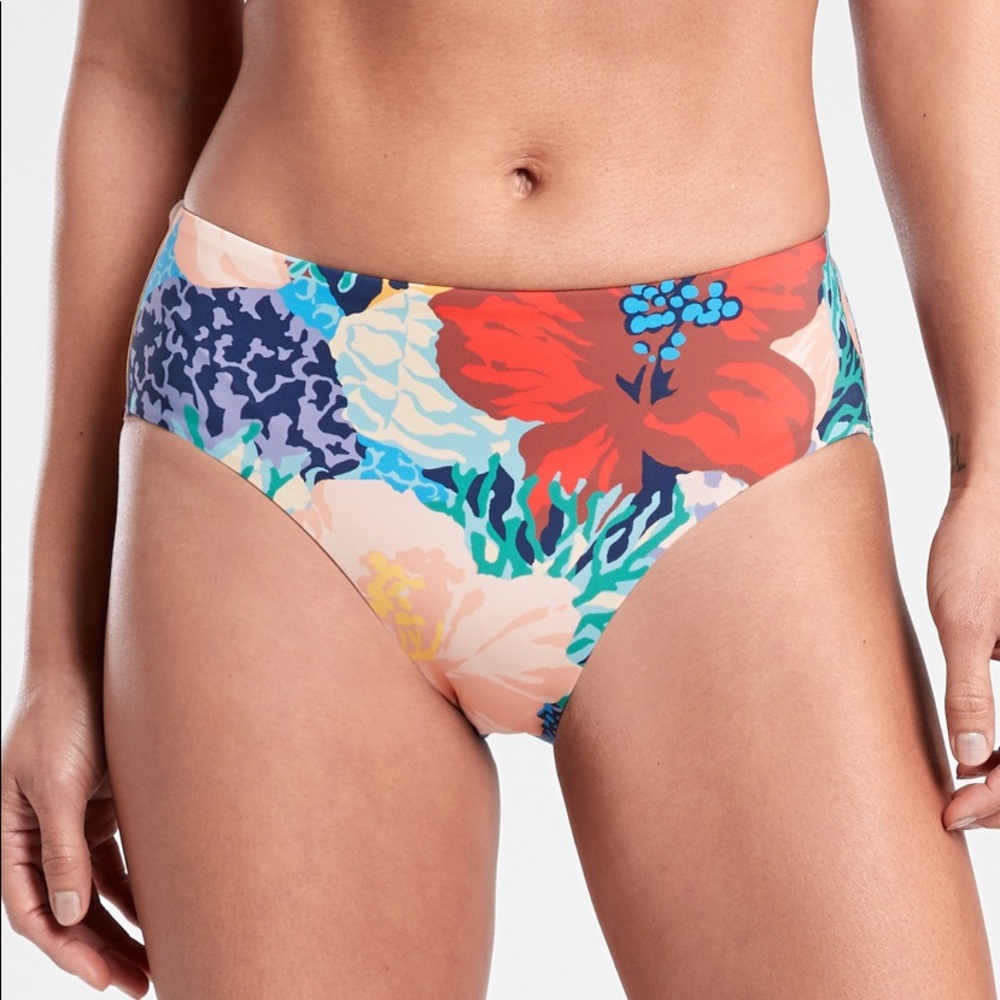 Athleta Clean Full Printed Bikini Bottom